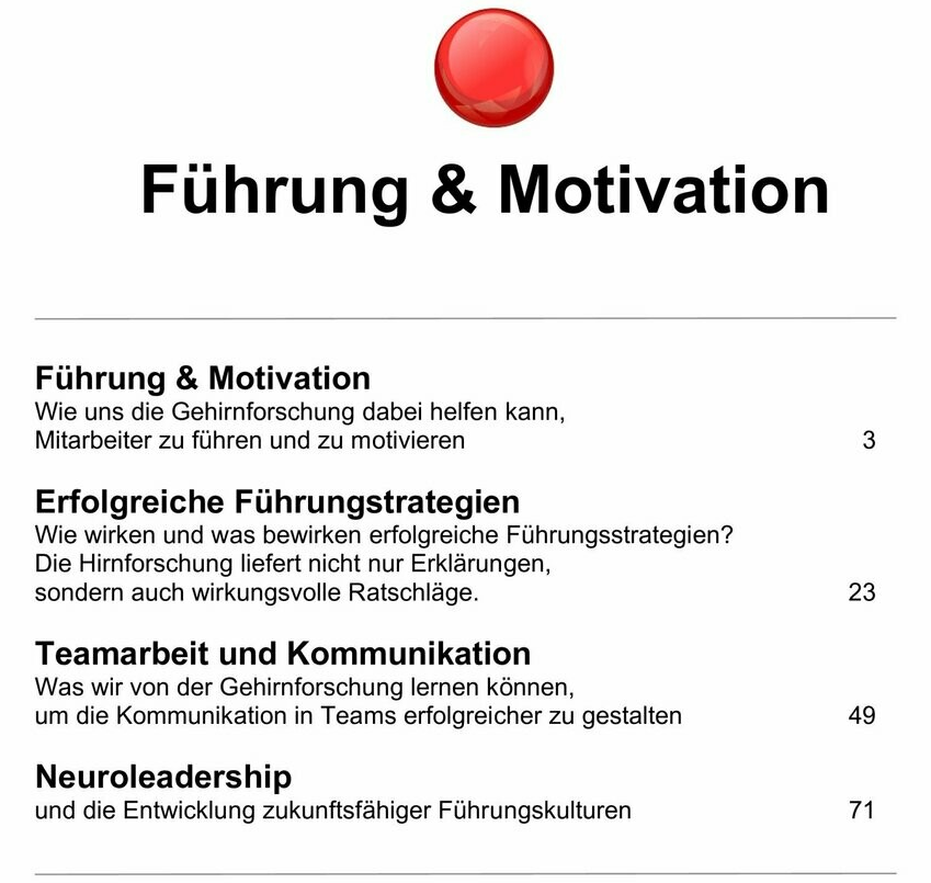 Führung und Motivation - 4 eBooks